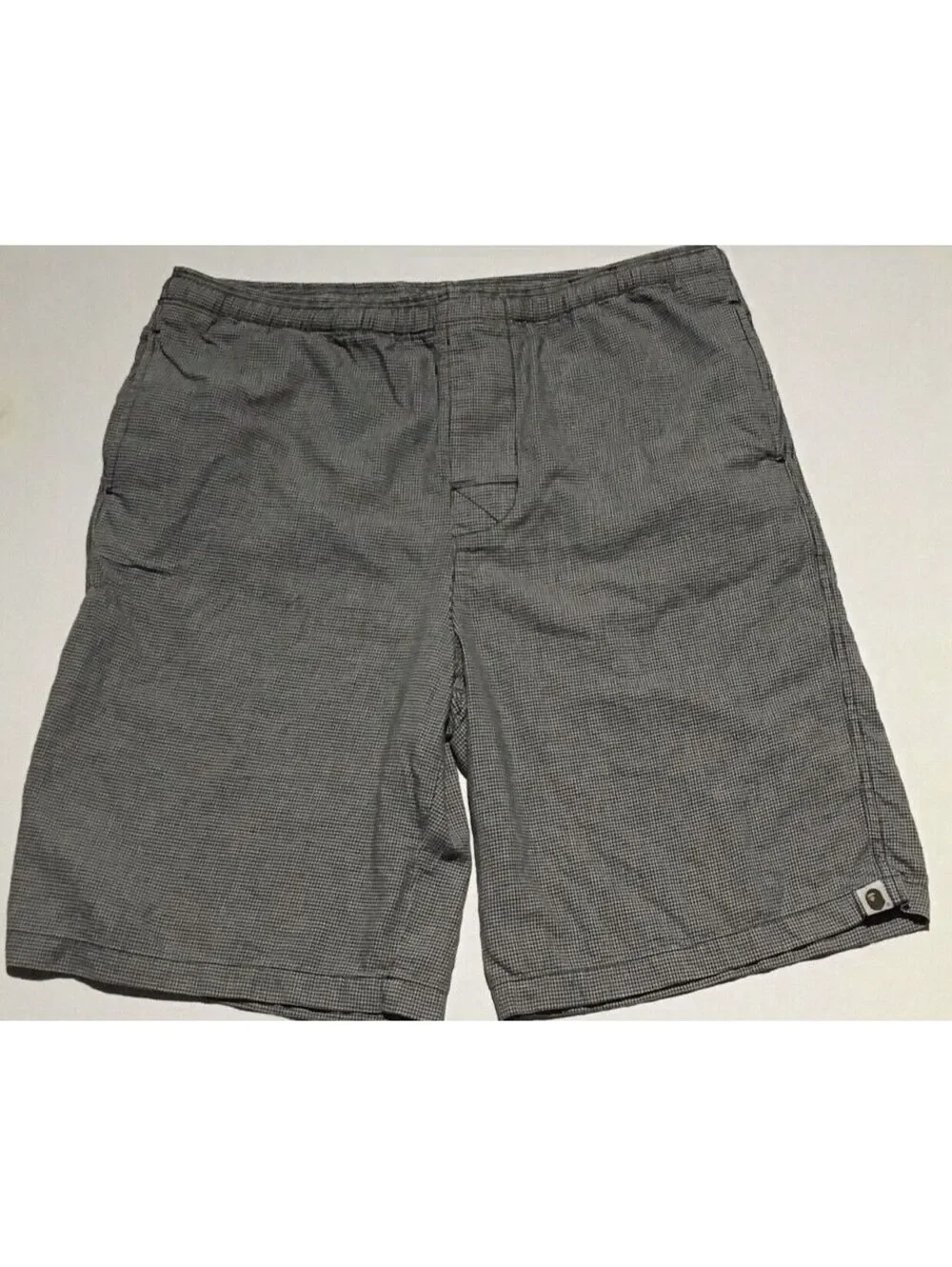 Bape checkered shorts